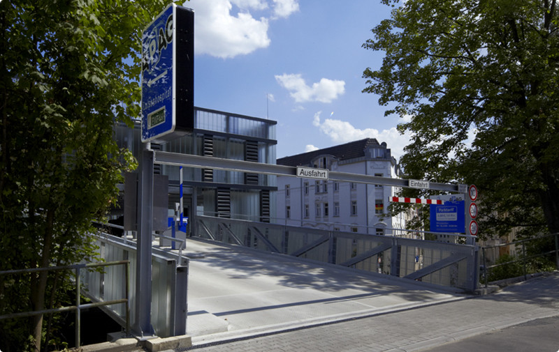 Parkhaus Luisenhospital In Aachen Apag